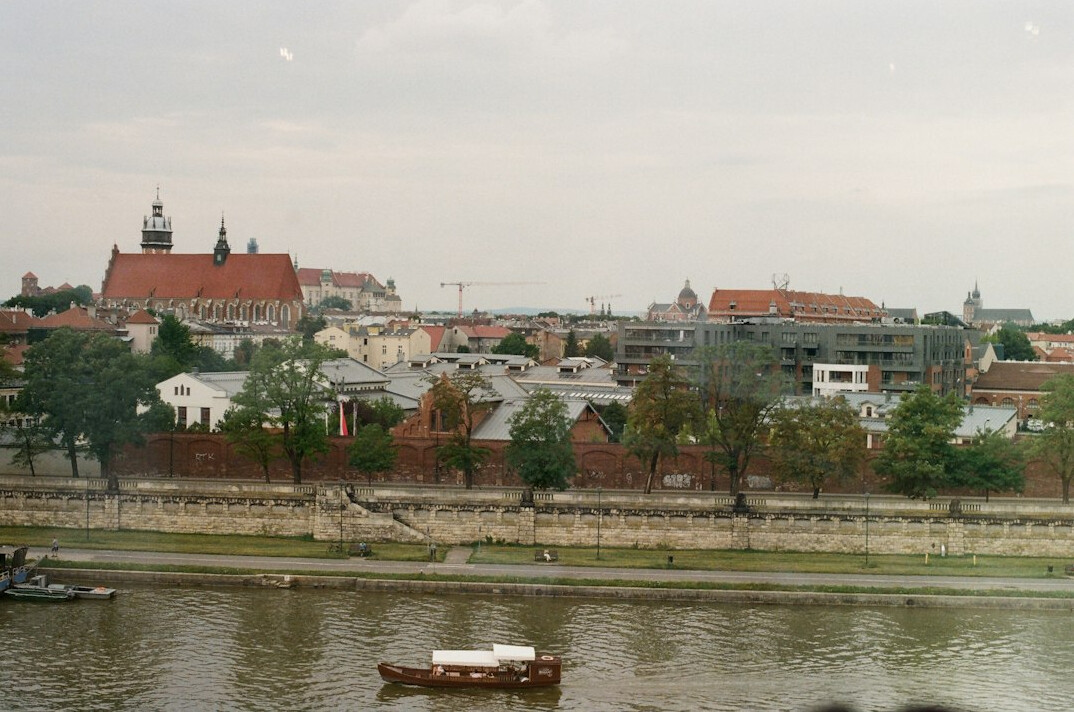 krakow panorama from hill