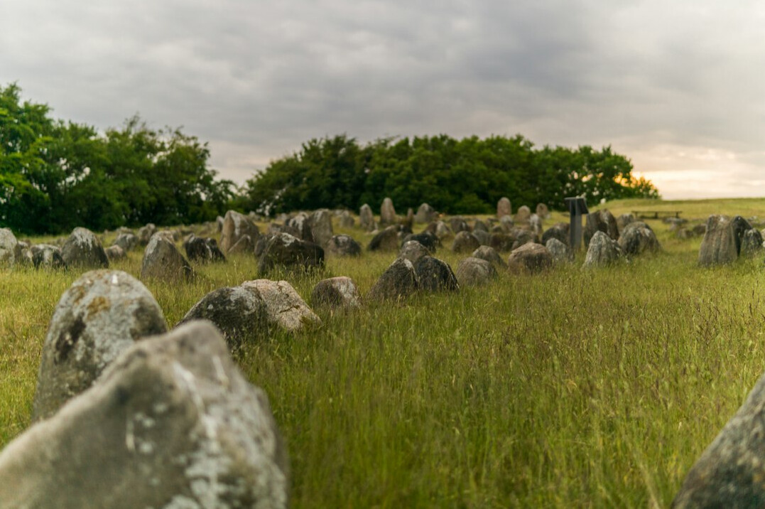 ancient battlefield landscape